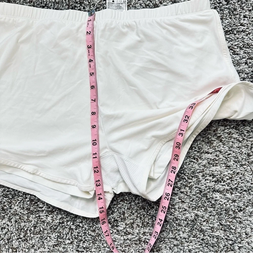 Prince white athletic shorts size XL